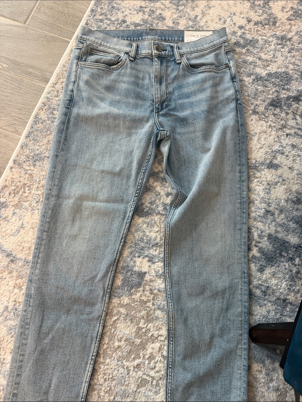 rag & bone Light Blue Slim Straight Men’s Jeans
